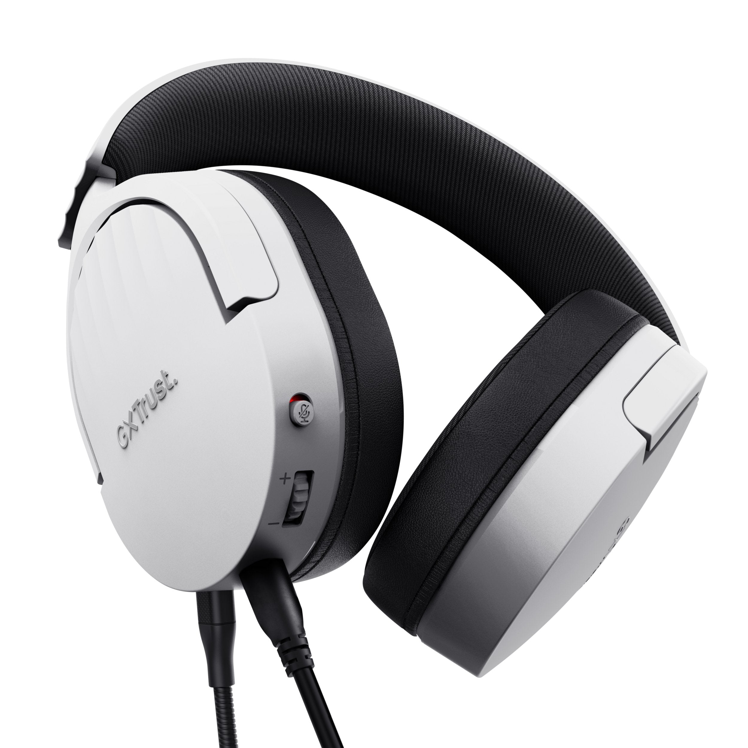 Auriculares Gaming Con Micrófono Trust Gaming Gxt 489 Fayzo Jack 3.5 Blancos