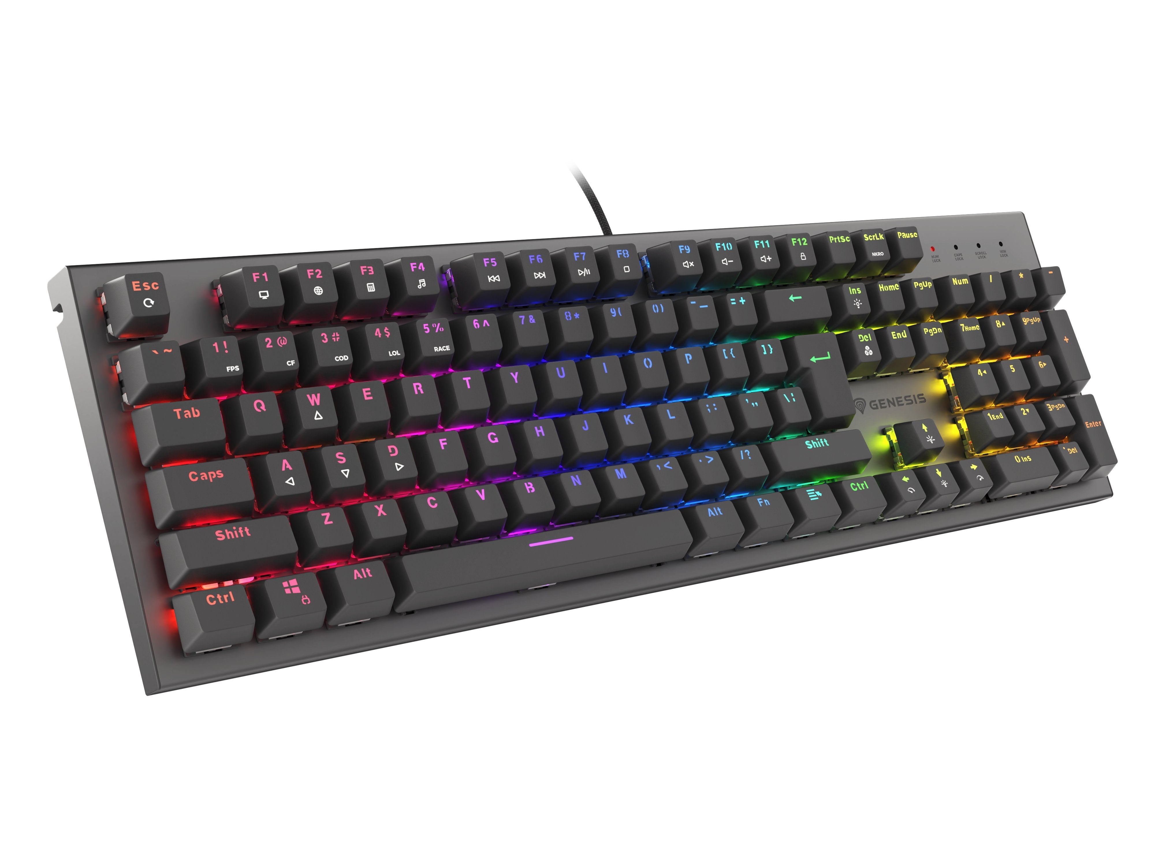 Genesis Thor 303 Rgb Czarna