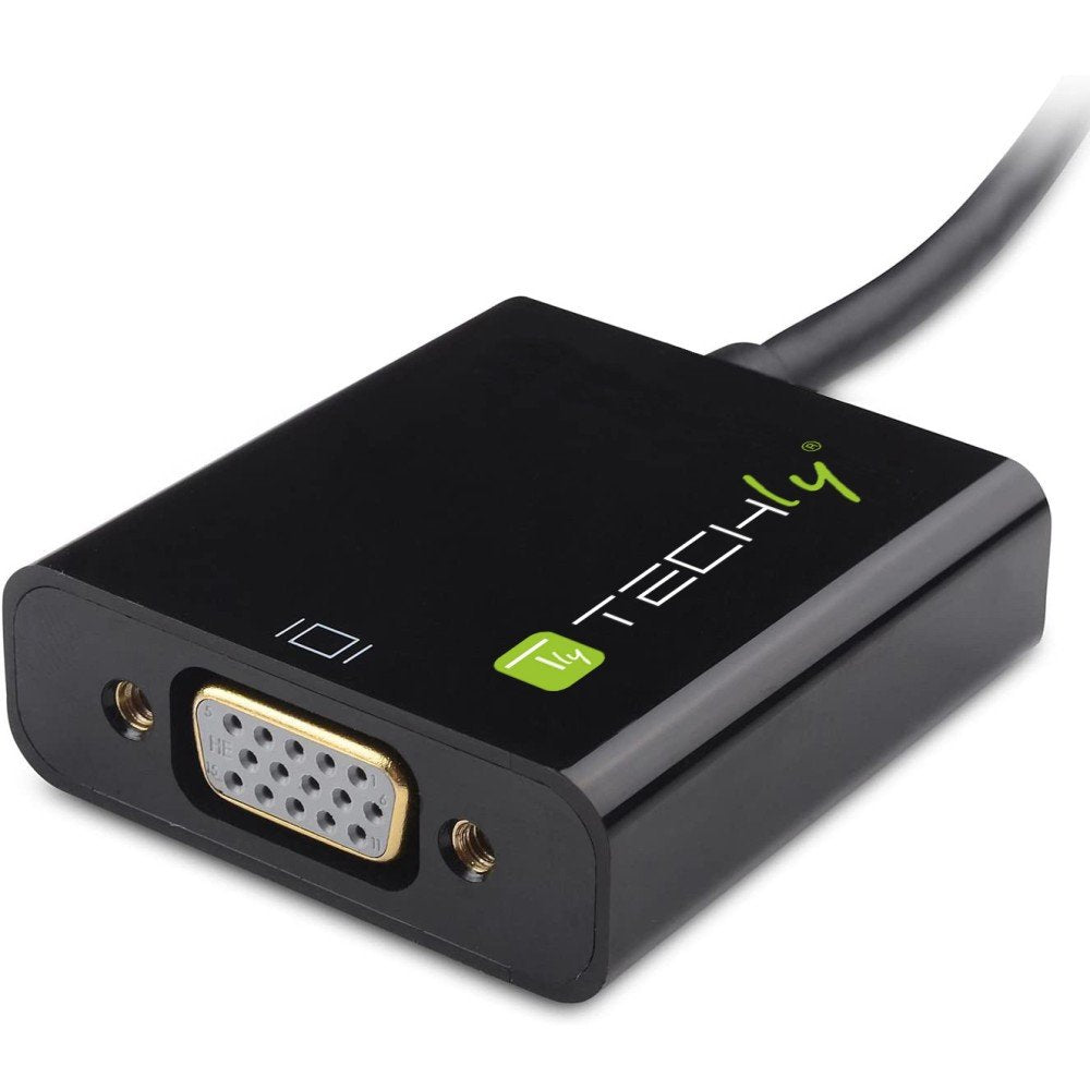 Techly Idata Hdmi-Vga-4 Adaptador Mini Hdmi C A Vga M/F