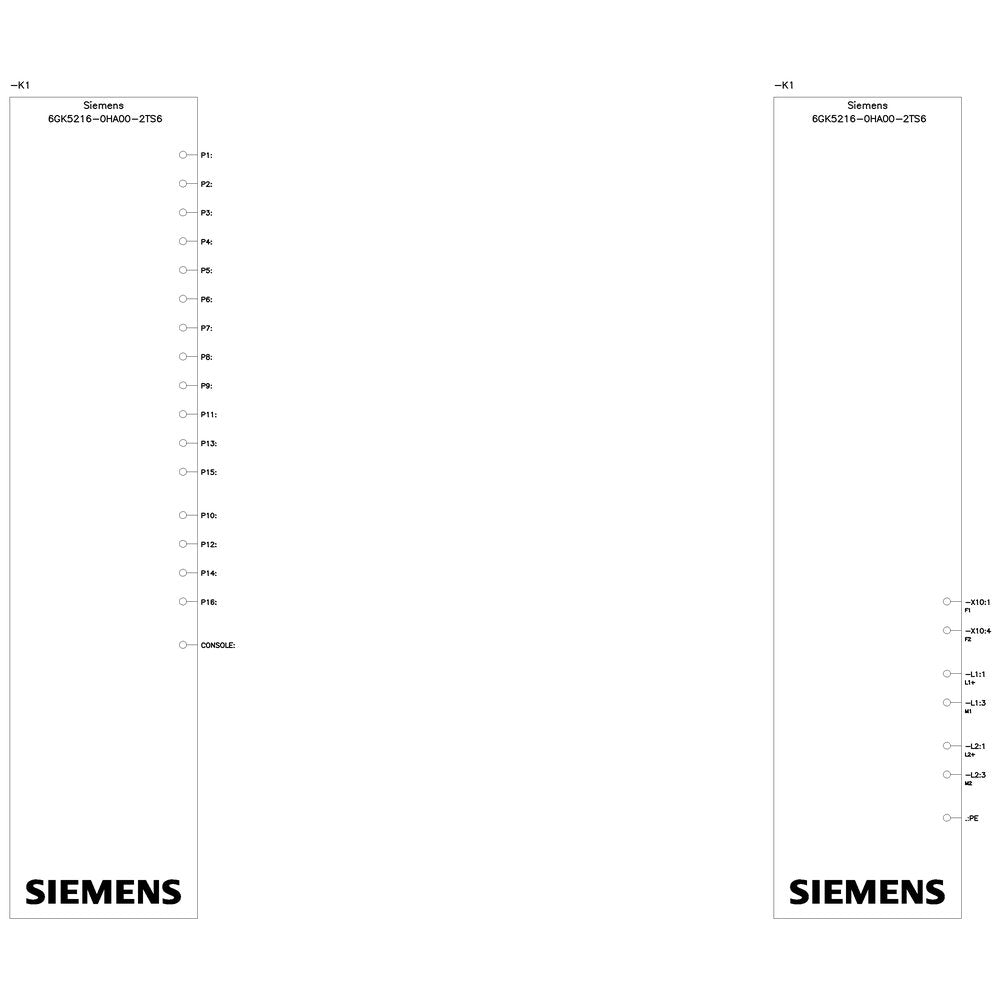 Siemens 6gk5216-0ha00-2ts6 Industrial Ethernet Switch - Switch - 1 Gbps