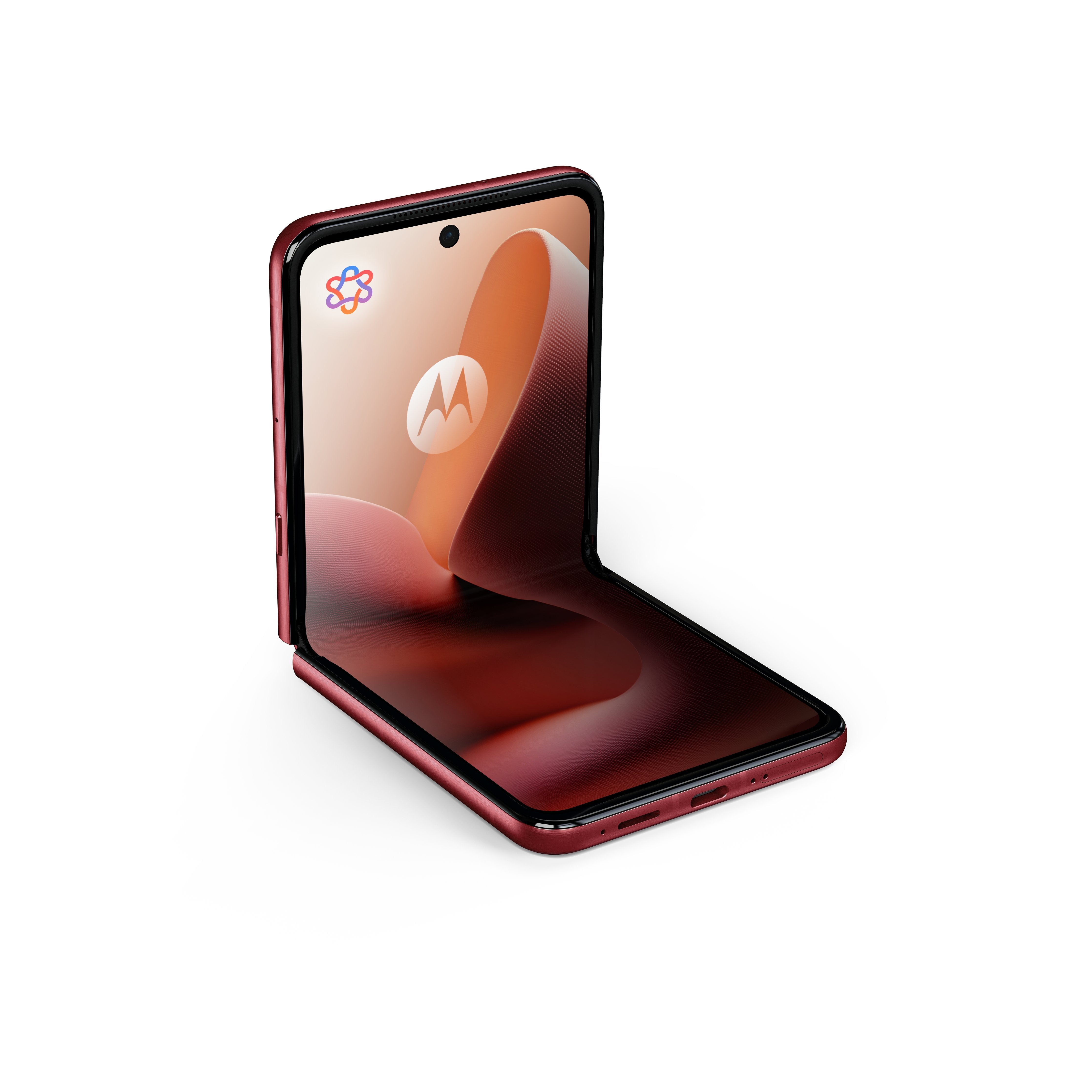 Smartphone Motorola Razr 60 Ultra 6.96" Sim Doble Android 15 5g Usb Tipo C 16 Gb 512 Gb 4700 Mah Burdeos