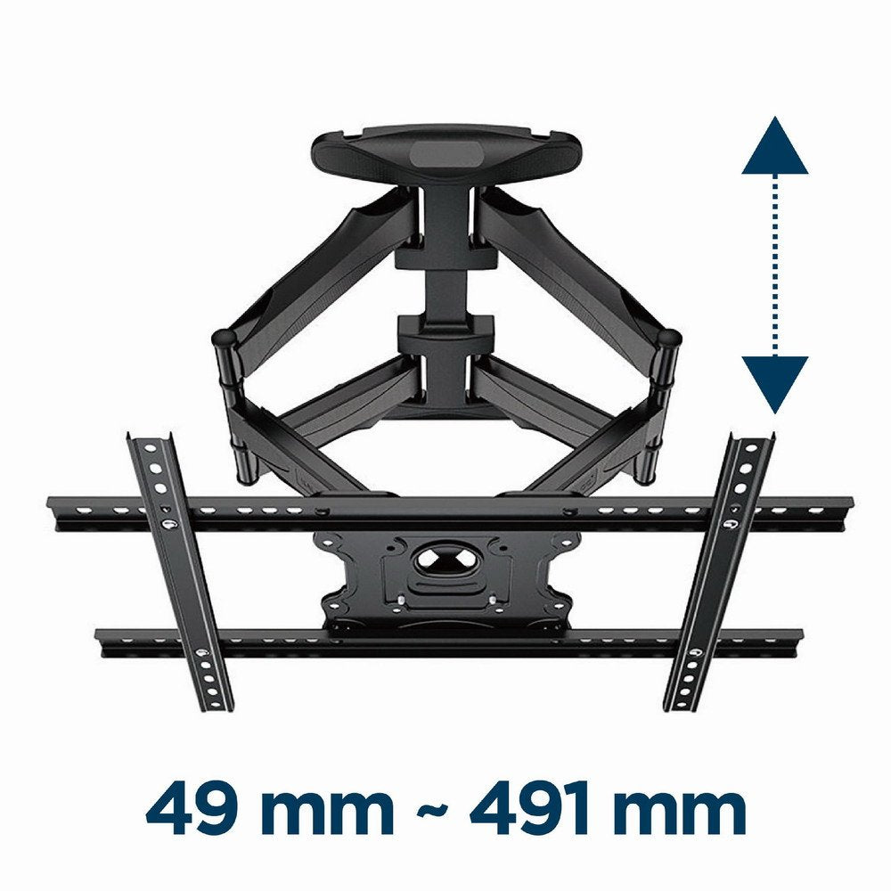 EAN 8716309127431 - Gembird WM-75ST-01 soporte para TV 190,5 cm (75") Negro imagen 4