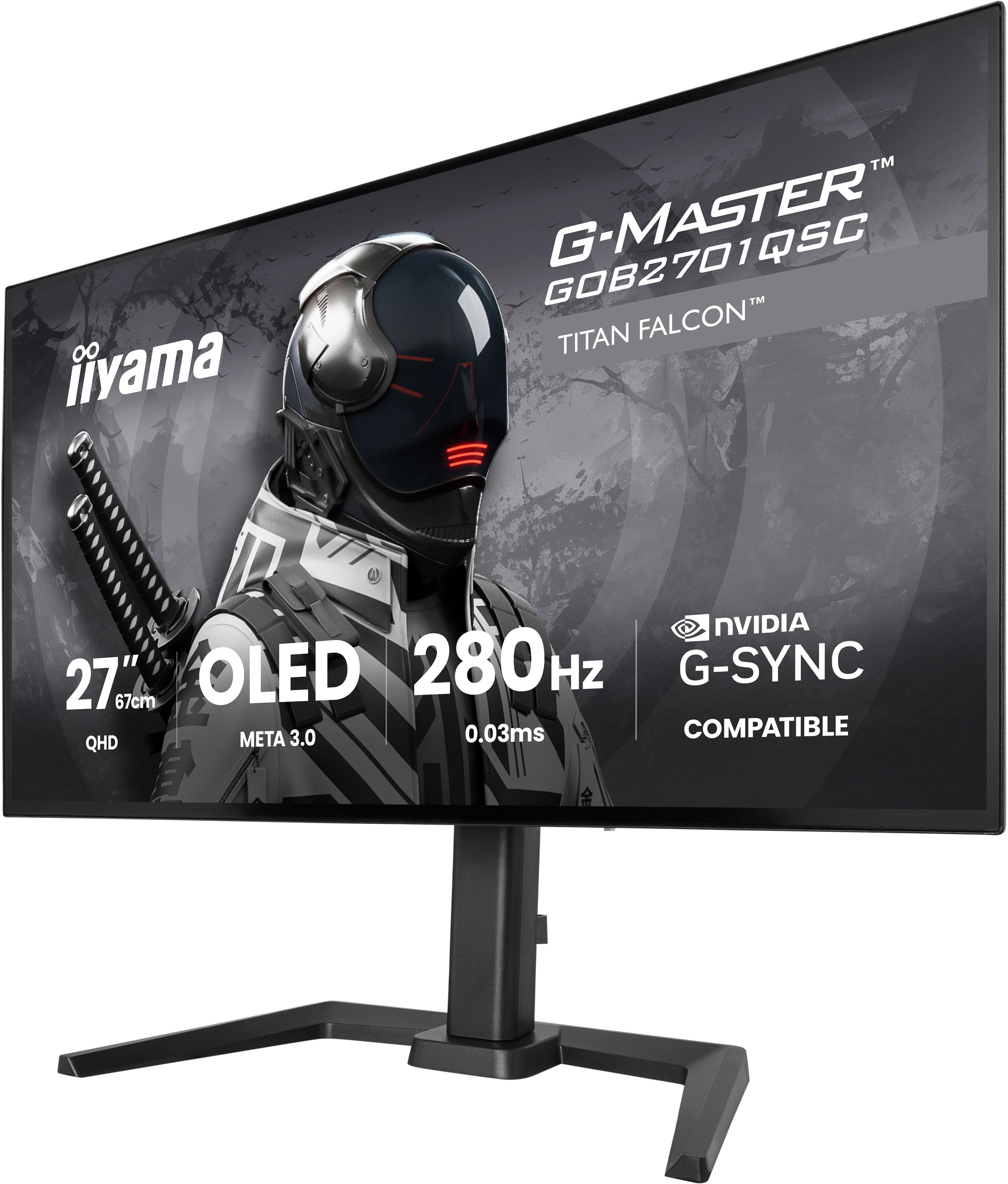 EAN 4948570127948 - iiyama G-MASTER GOB2701QSC-B1 pantalla para PC 68,6 cm (27") 2560 x 1440 Pixeles Negro imagen 6