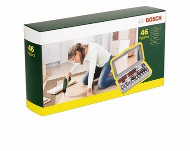 Destornillador Manual Bosch Schraubendreher Set 46tlg, Bit-Satz 2607019504