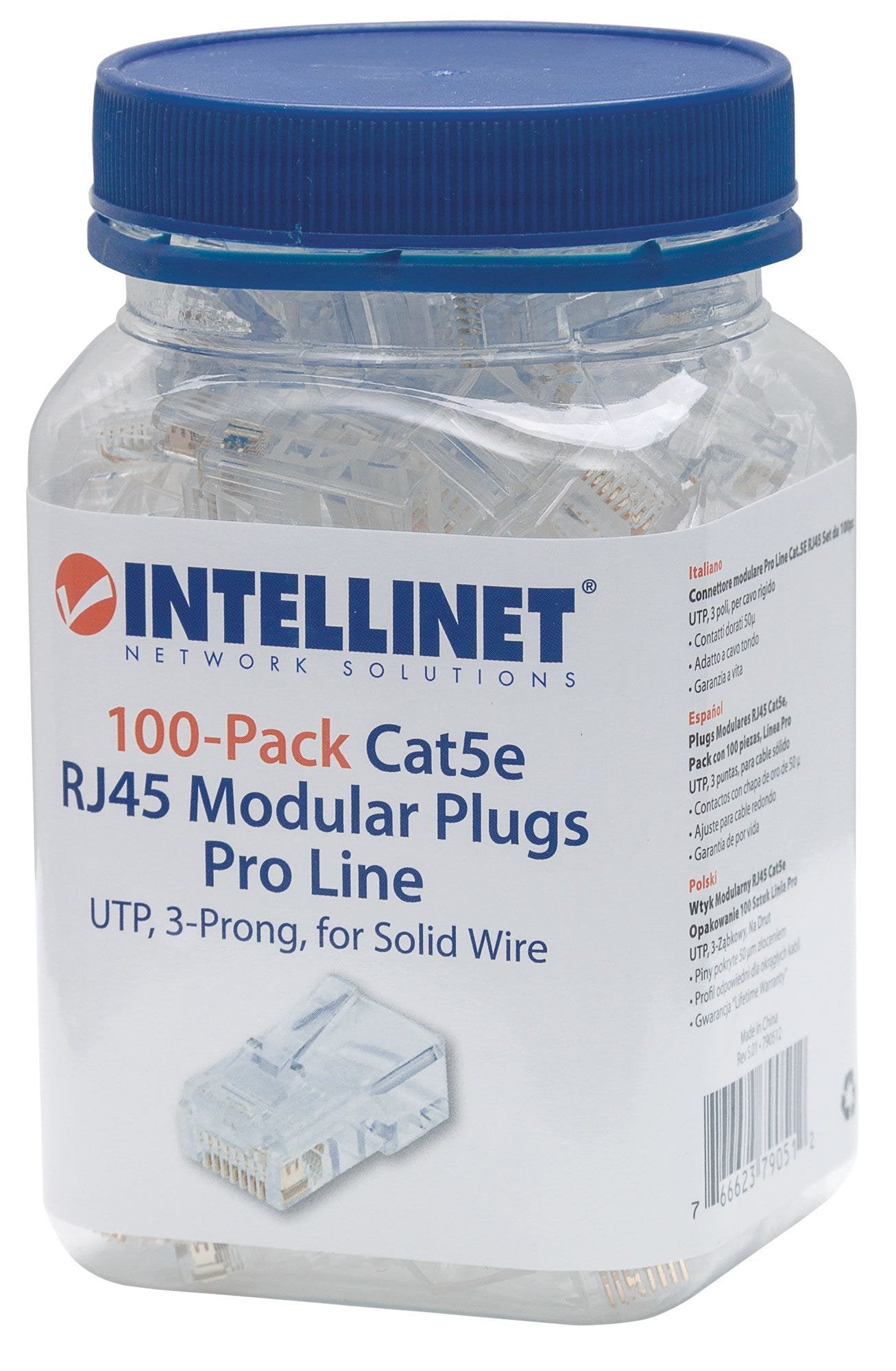 EAN 0766623790512 - Intellinet 790512 conector Transparente imagen 3