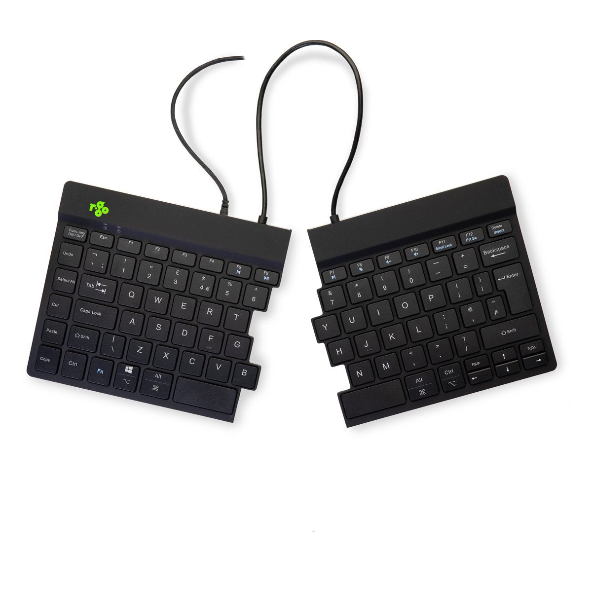 EAN 8719274490784 - R-Go Tools RGOSP-UKWIBL teclado Oficina USB Inglés del Reino Unido imagen 3