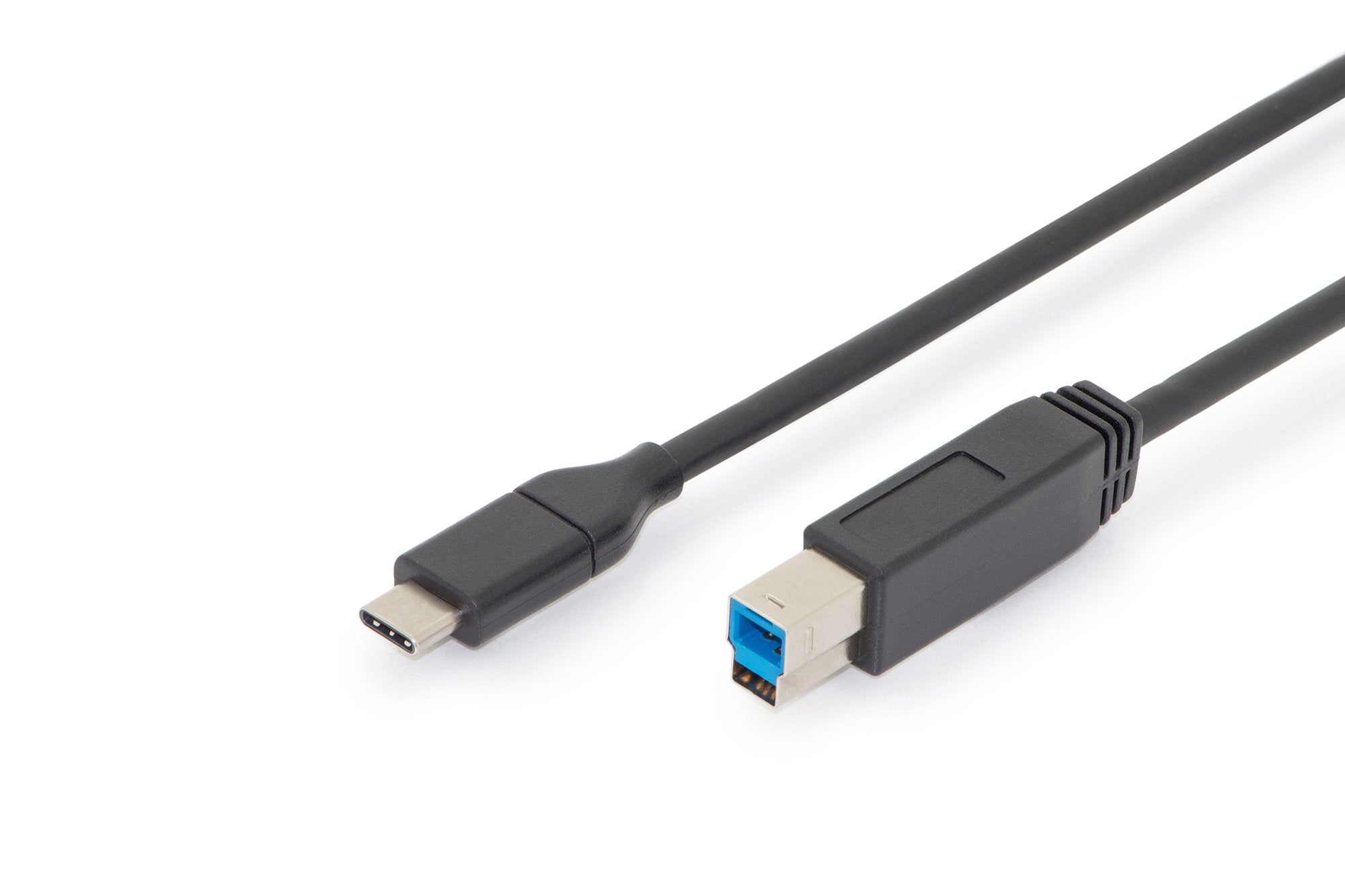 EAN 4016032437529 - Digitus AK-300149-018-S cable USB USB 2.0 1,8 m USB C USB B Negro imagen 1