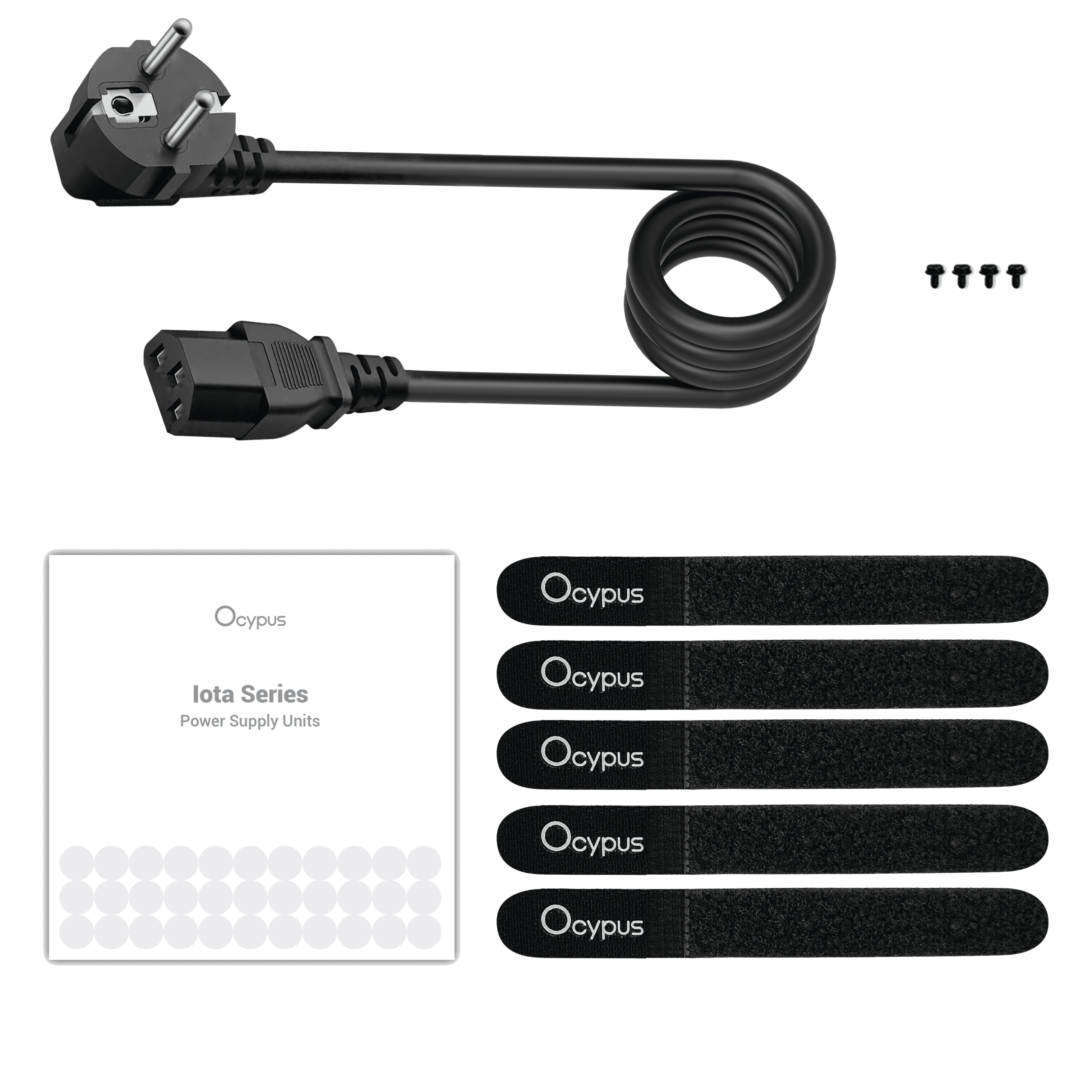 Ocypus Iota P750 Negro (Negro, 1x 12-Pin High Power Gpu, 3x Pcie, Gestión De Cables, 750 Watt) Iota-P750-G1ffbk024x-Eu