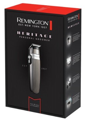 Remington Pg9100 Afeitadora Corporal Negro, Acero Inoxidable