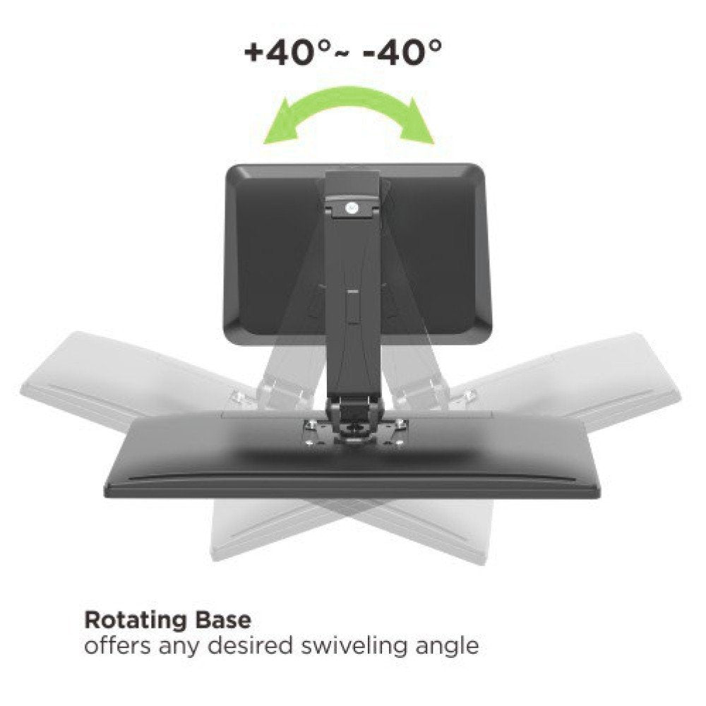 EAN 8059018361223 - Techly ICA-LCD 35TS soporte para monitor 81,3 cm (32") Escritorio Negro imagen 13
