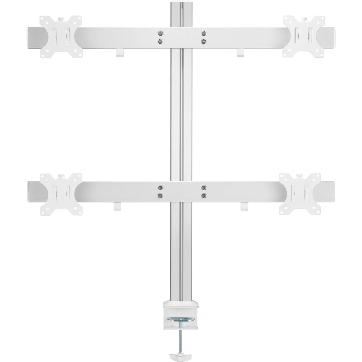 Soporte De Escritorio Para Monitor De Aluminio Inline Para 4 Monitores De Hasta 32", 8 Kg