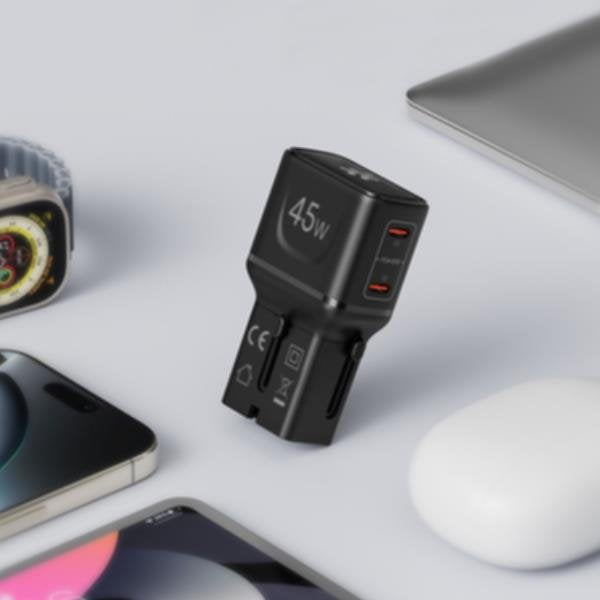 EAN 8021735224549 - Celly MULTIPLUGSL45W cargador de dispositivo móvil Auriculares, Smartphone, Tableta Negro Corriente alter imagen 6