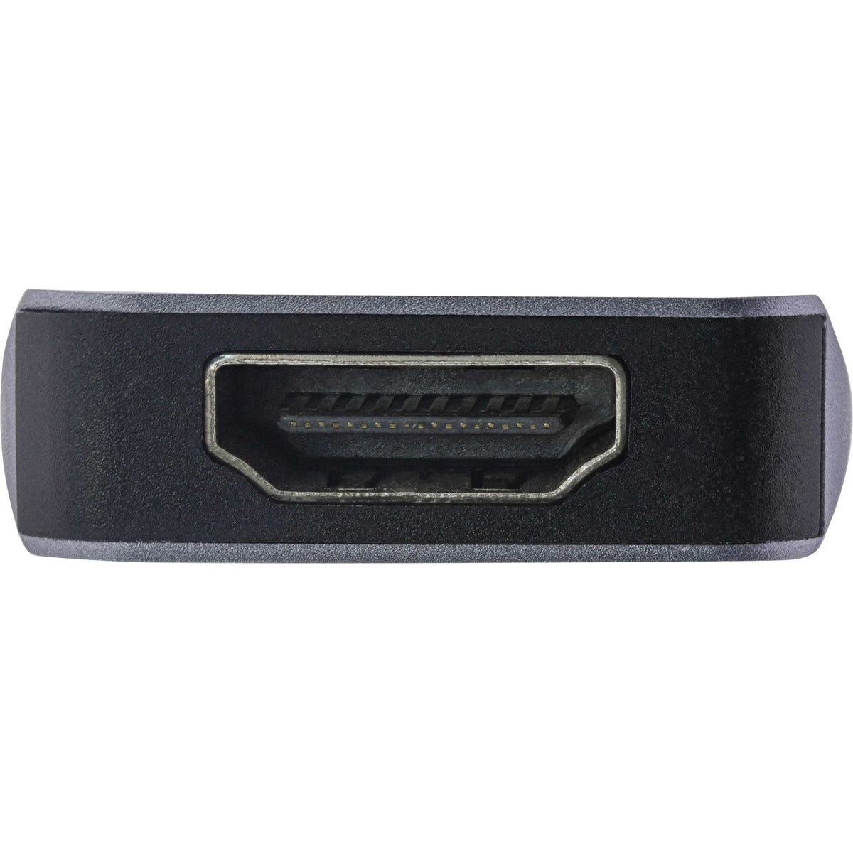 Hub Inline Usb 3.2 Gen.1, 2x Usb-A 5gbps + Hdmi 4k/30hz + Lector De Tarjetas, Aluminio, Gris