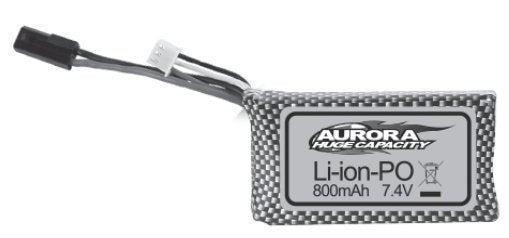 Absima 30-Dj03 - Batería - - Auto - Lithium Polymer Lipo - 800 Mah - 7.4
