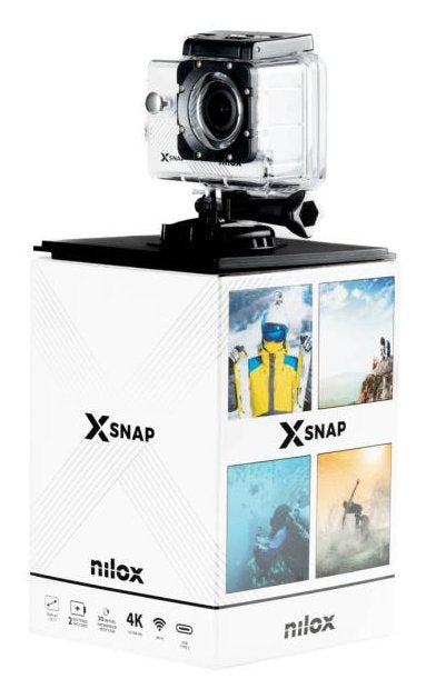 Cámara Nilox Nxacxsnap01  Para Deporte De Acción 4 Mp 4k Ultra Hd Cmos 56,2 G