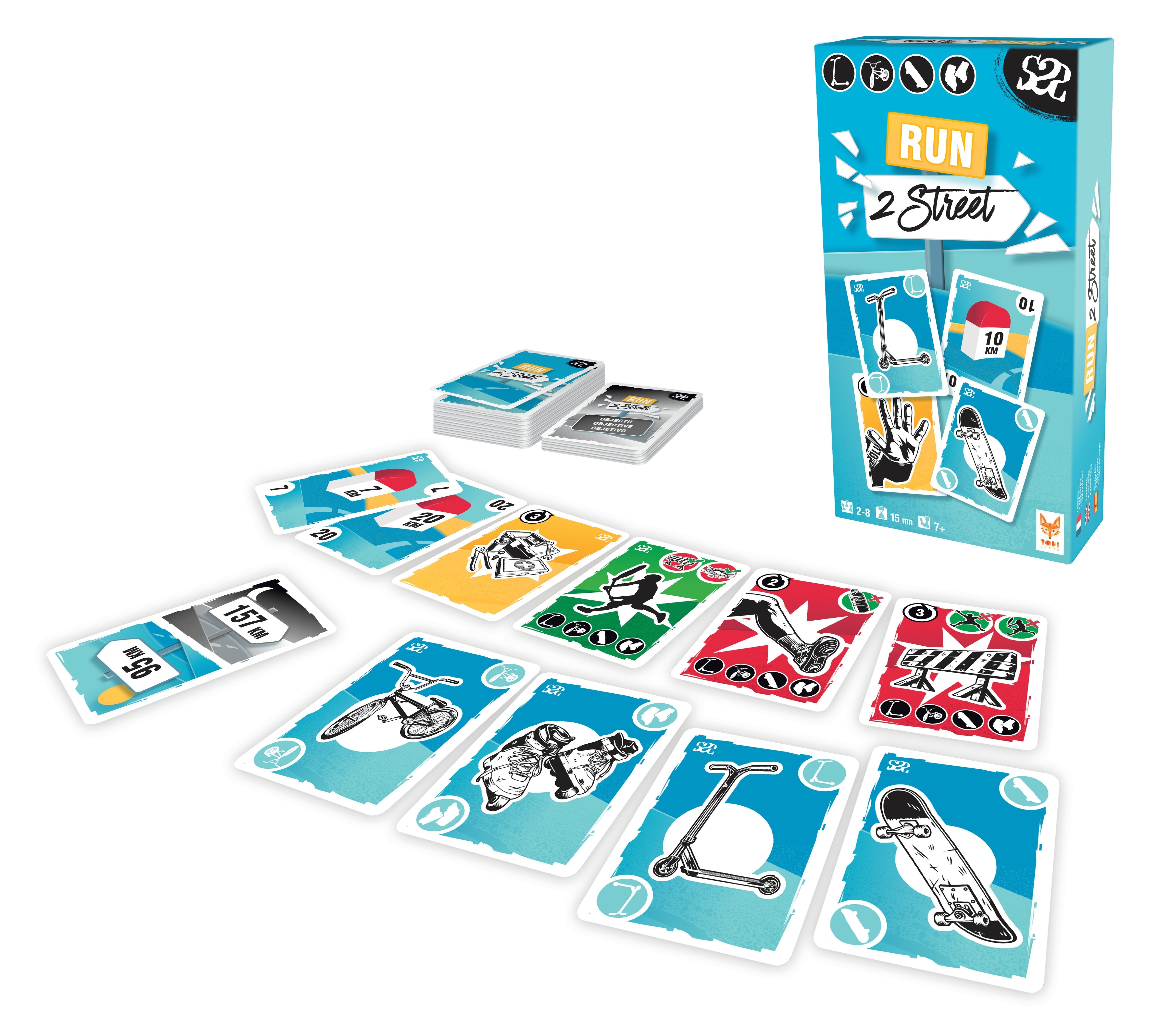 Juego De Cartas Run 2 Street