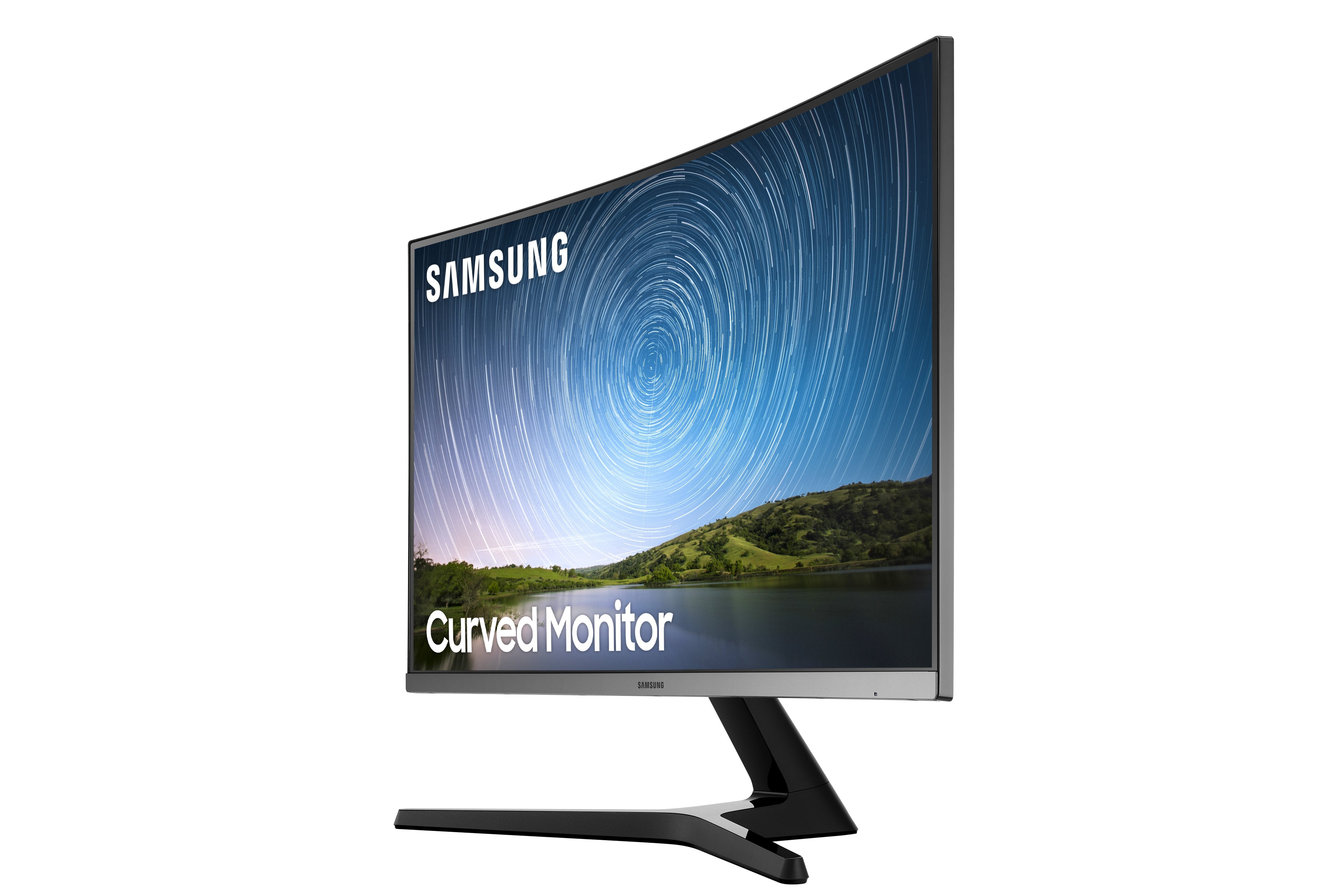 Samsung C27r500fhp 27" Curved  Full Hd Led Azul, Gris