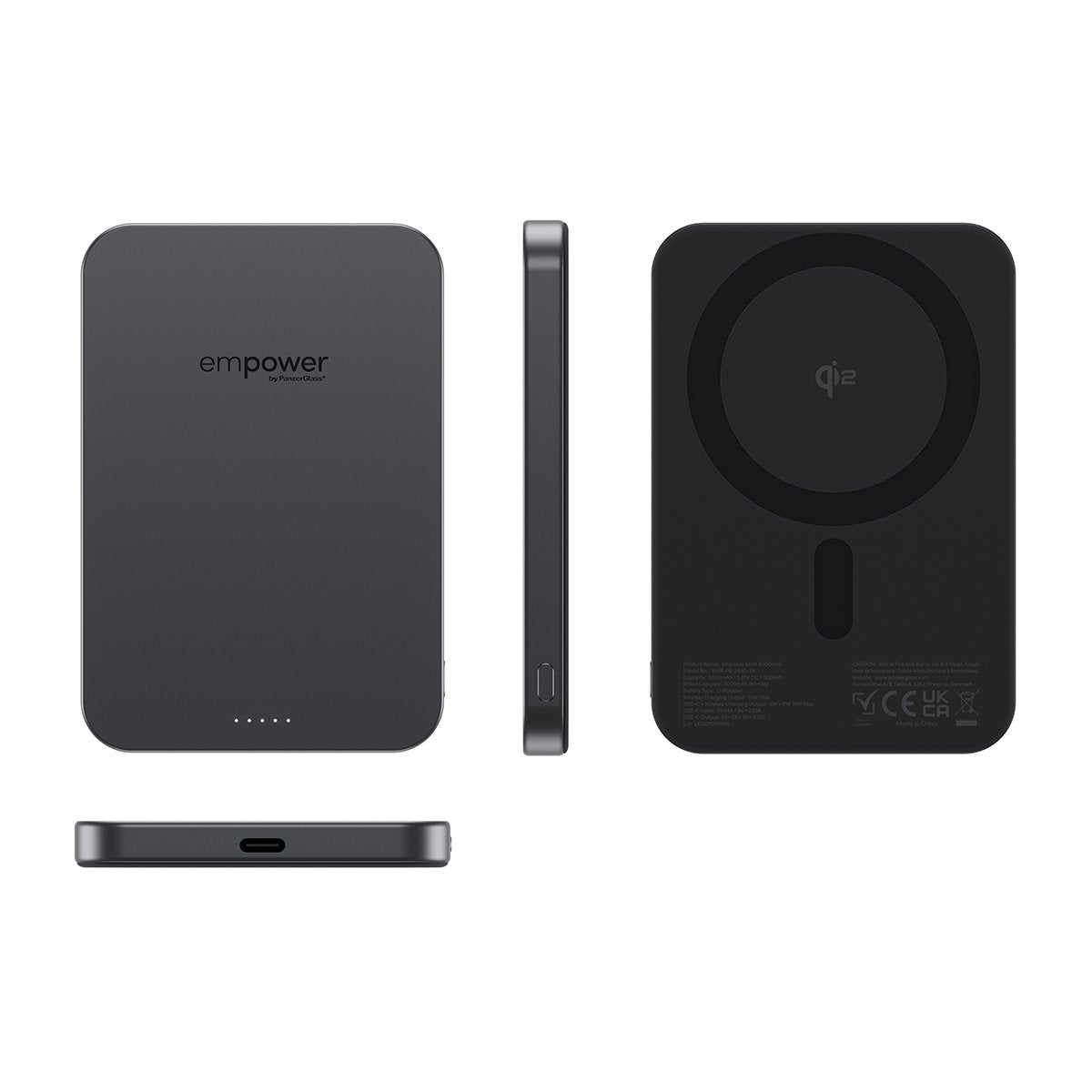 Panzerglass Empower Bank 5000mah Space Blac