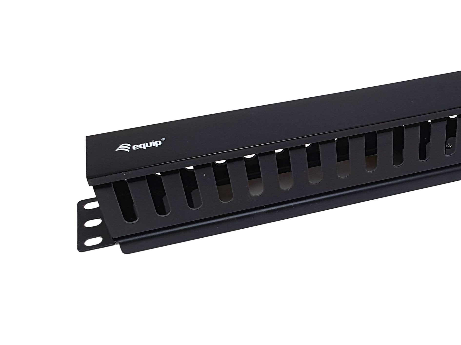 Equip 327314 Panel De Gestión De Cables Para Montaje En Rack De 19 Pulgadas, Negro