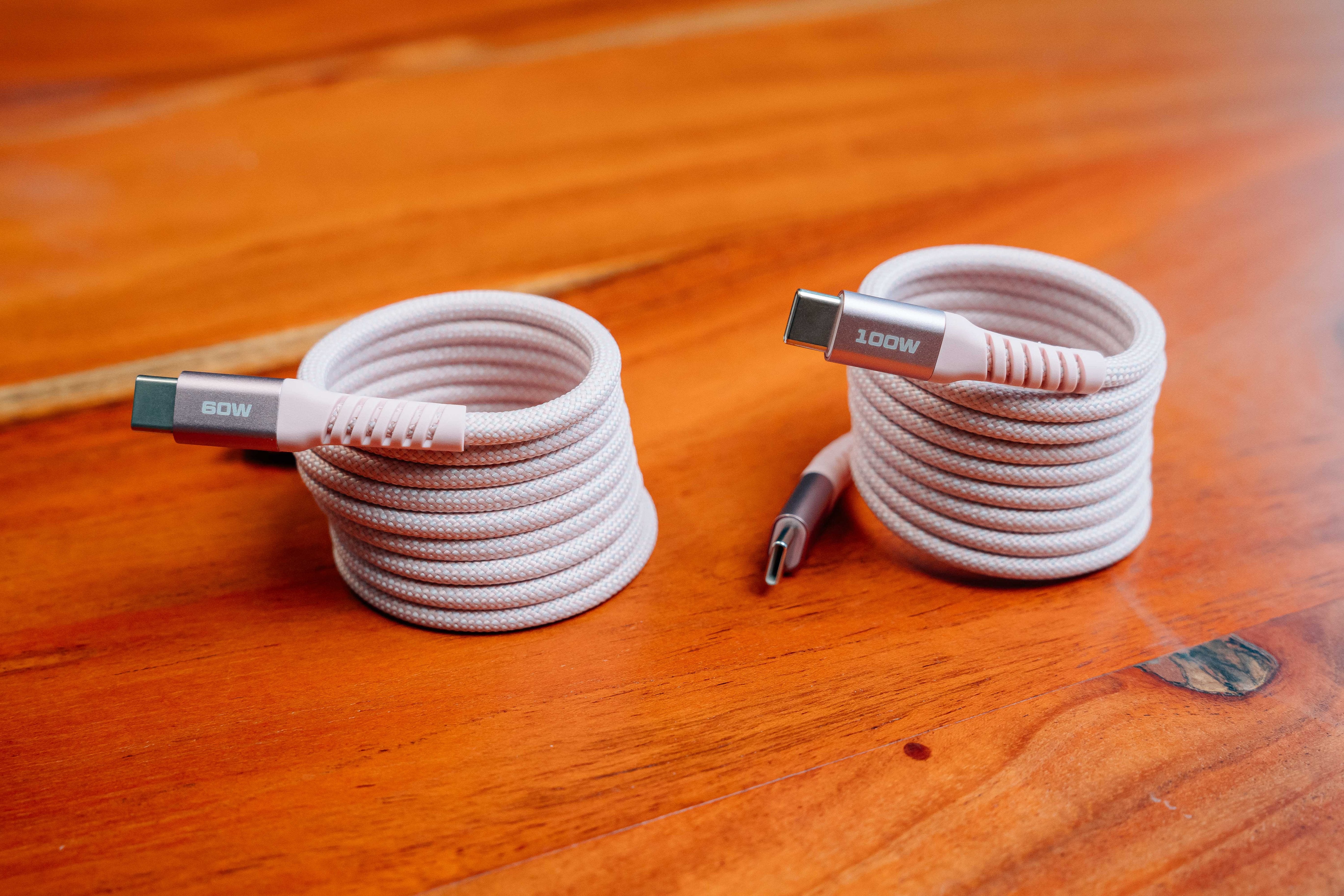Verbatim Sync&Charge 100w 120cm Usb-C/Usb-C Magnetic Pink  31857