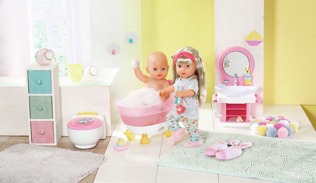 Zapf Creation Baby Born® Inodoro De Baño, Muebles Para Muñecas 828373