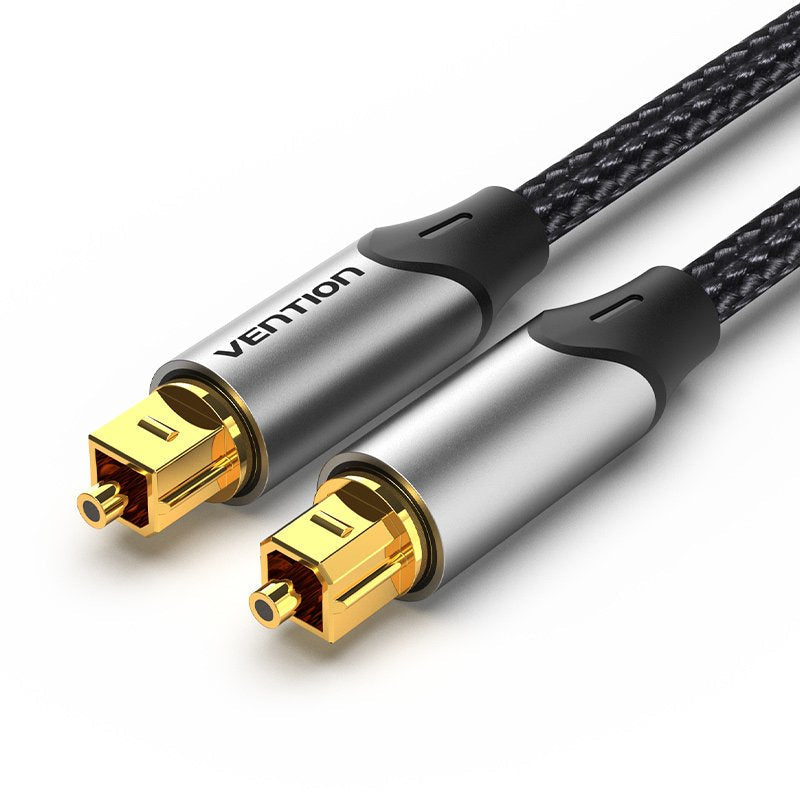 Cable De Audio De Fibra Óptica Vention Bavhi 3m Gris