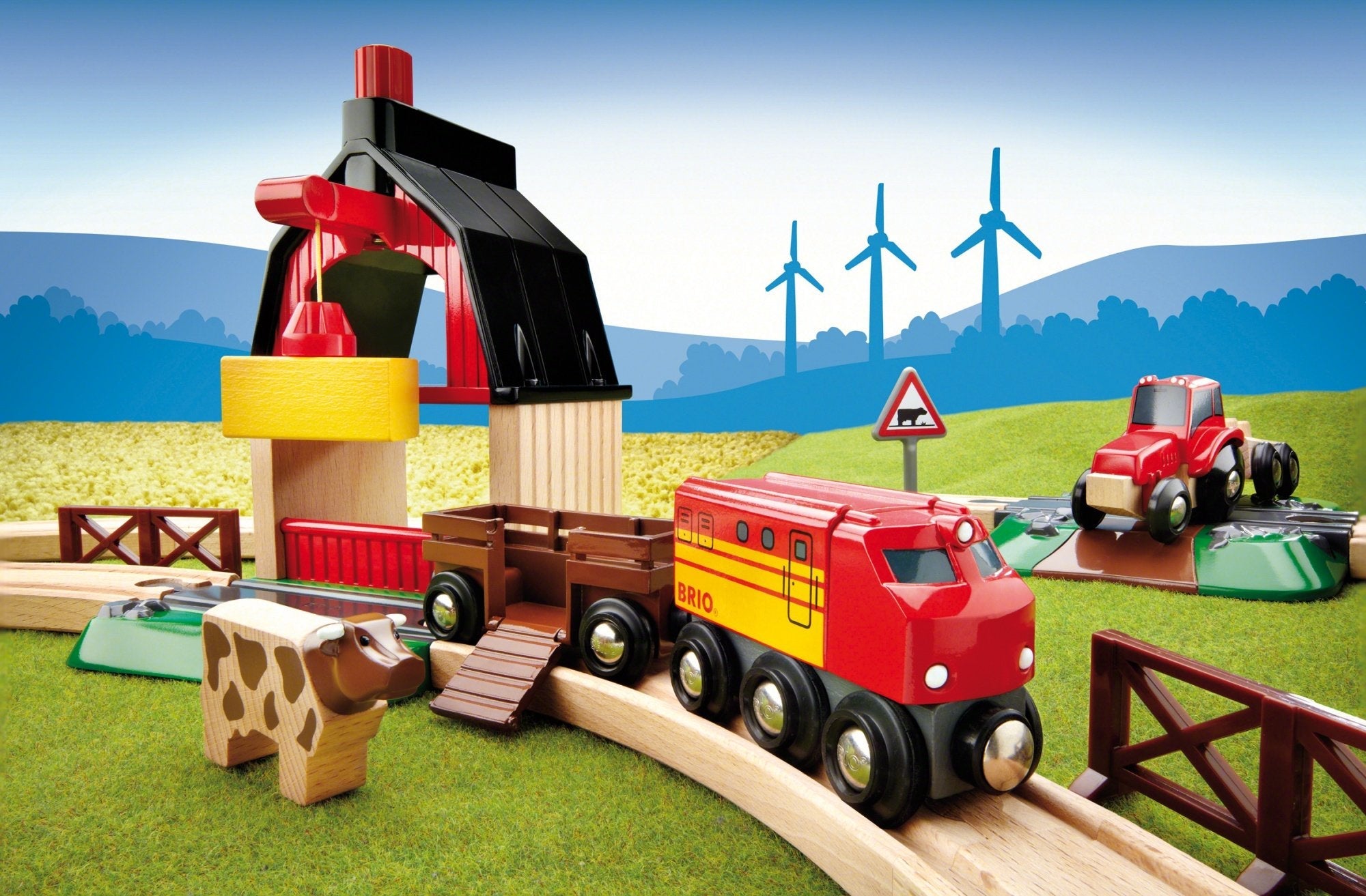 Brio World World Bahn Bauernhof Set 33719