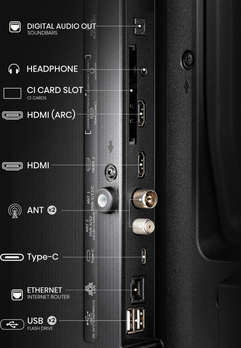 EAN 6942351405988 - Hisense 40A5NQ 101,6 cm (40") Full HD Smart TV Wifi Negro 220 cd / m² imagen 5