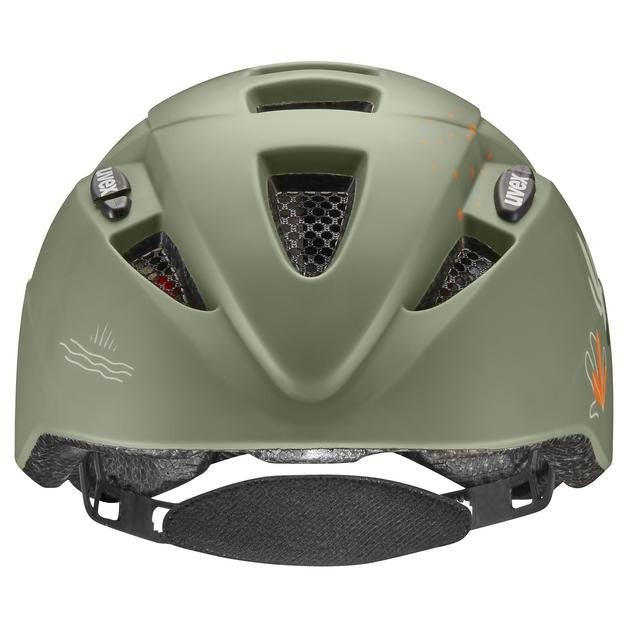 Casco De Ciclismo Infantil Uvex Kid 2 Cc, Talla 46-52 Cm, Color Verde Salvia.