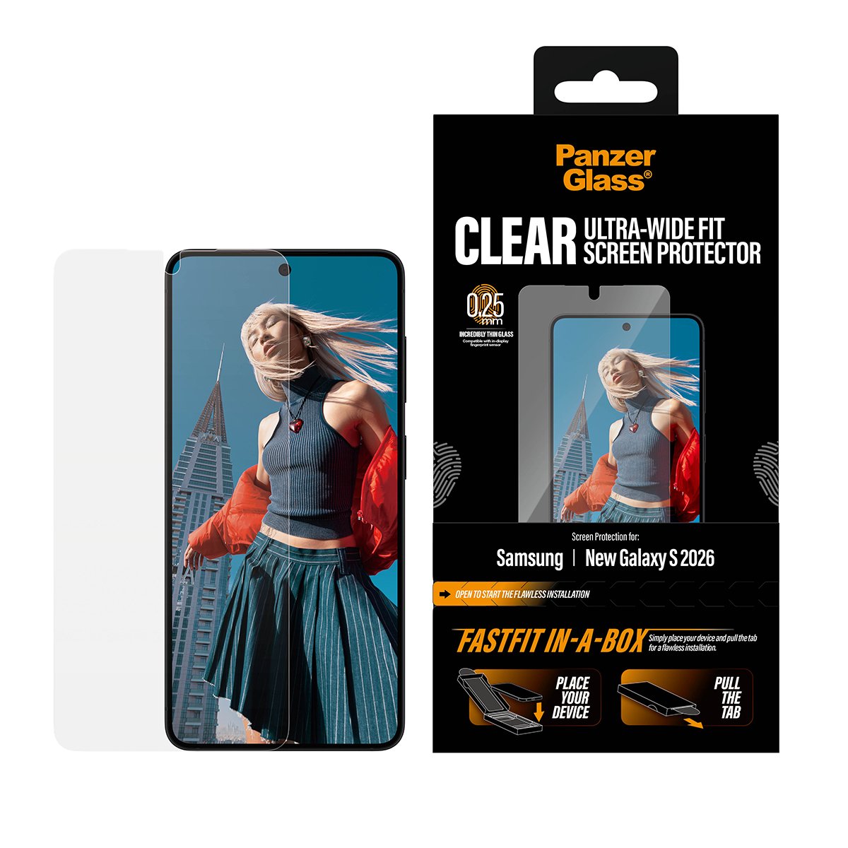 Panzerglass Displayschutz Samsung Galaxy S26 Ultra-Wide Fit M. Famfit In-A-Box