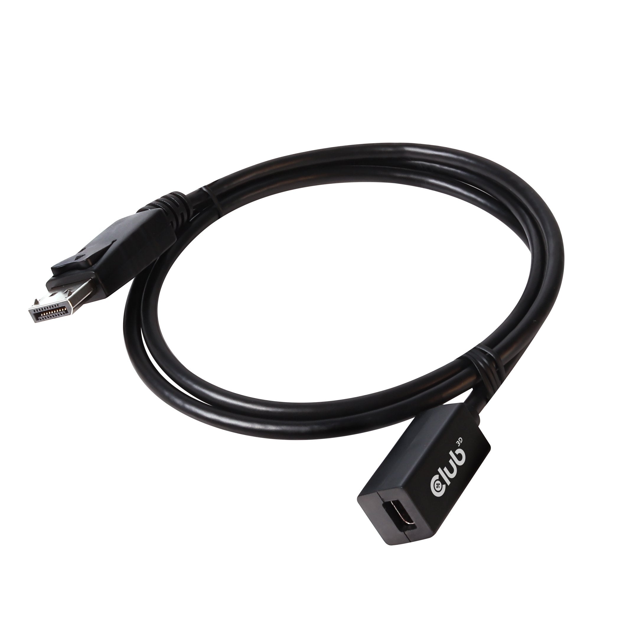 Cable Club3d Dp 1.4 <-> Minidp 1.4 1m 8k60hz Macho / Hembra Retail