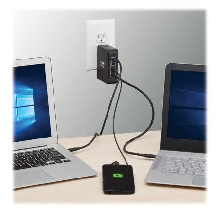 Eaton Cargador Gan Usb-C 4 Ports 145 W