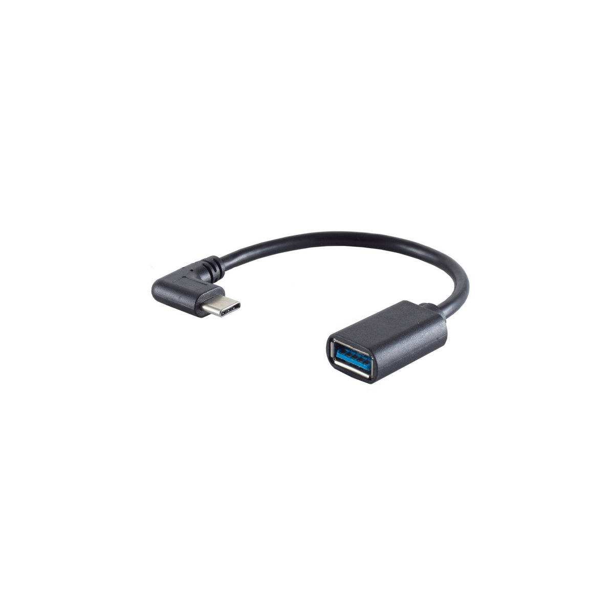 S-Impuls Usb-C Adapter, Usb-A Conector Hembra, 3.0, Otg, 90°, Pvc