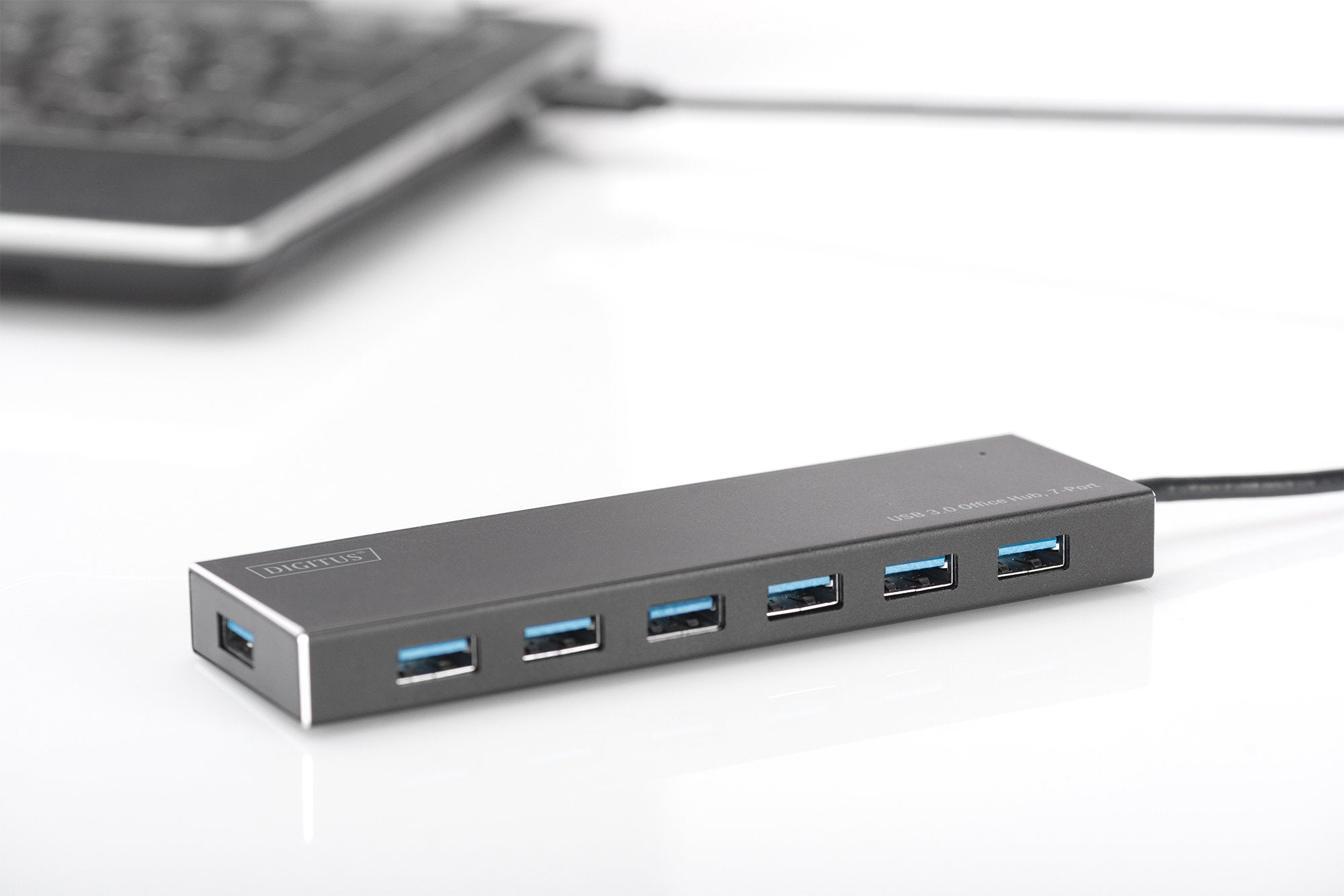 Hub Digitus Usb 3.0 7 Puertos Alimentador De Red 5v/3,5a