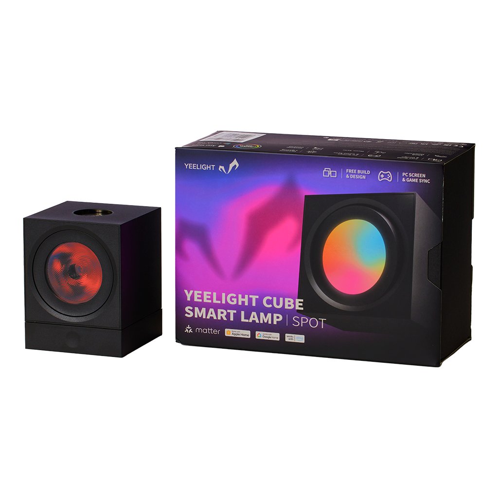 EAN 6924922224853 - Yeelight Cube Lámpara de mesa inteligente Wi-Fi/Bluetooth imagen 1