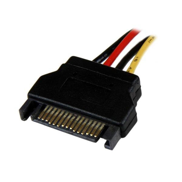 Startech Cable Alimentacion Molex Lp4 A Sata  H/M 0.30m Lp4satafm12