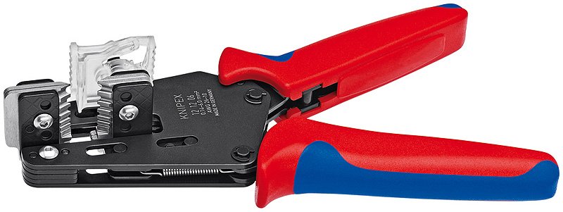 Knipex 12 12 06 Pelacable Azul, Rojo