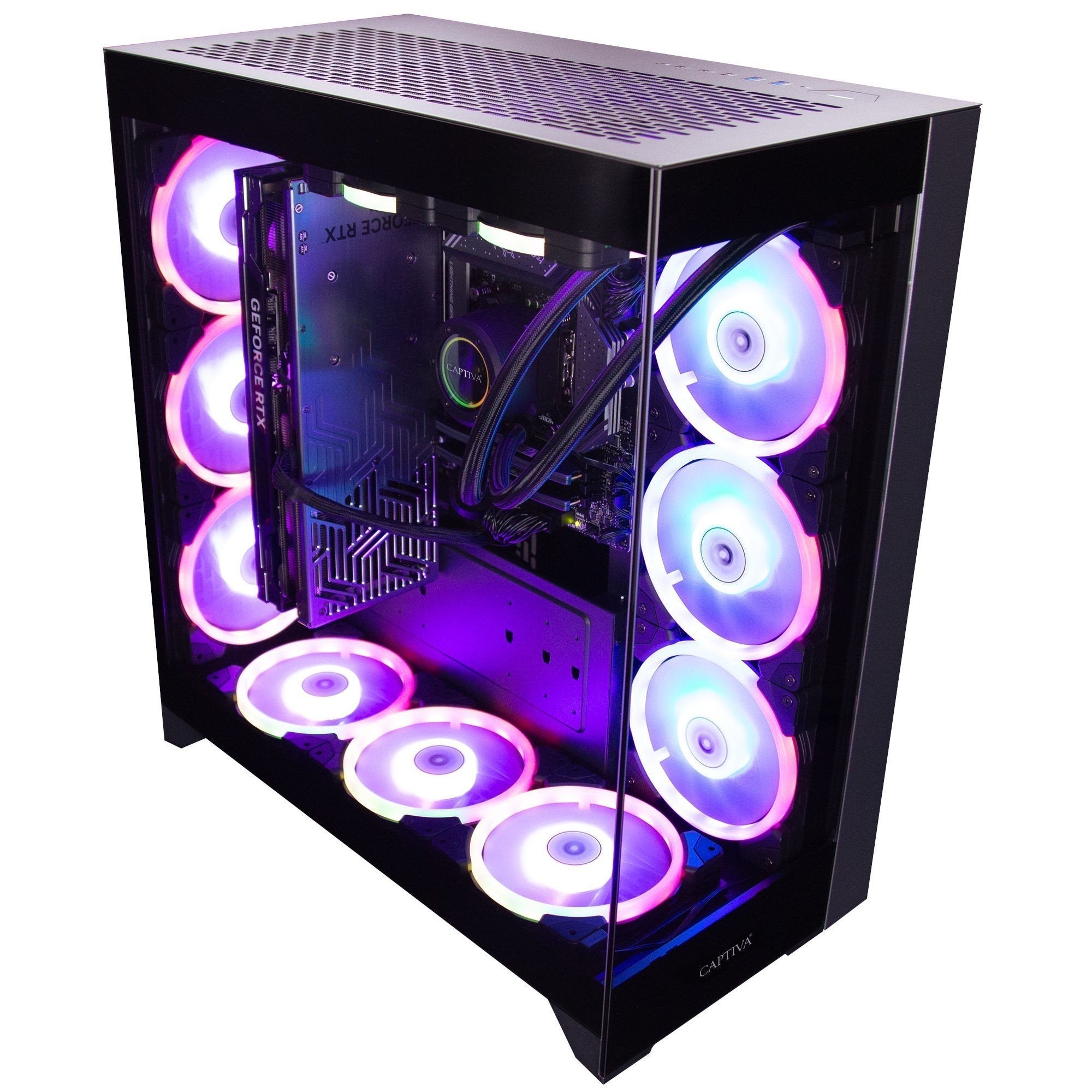 EAN 4046373902844 - CAPTIVA PC Ultimate Gaming R90-284 (Ryzen 9 9900X3D/RTX5090 32GB GDDR7/SSD 2TB+2TB/128GB/WLAN/Windows 11  imagen 2