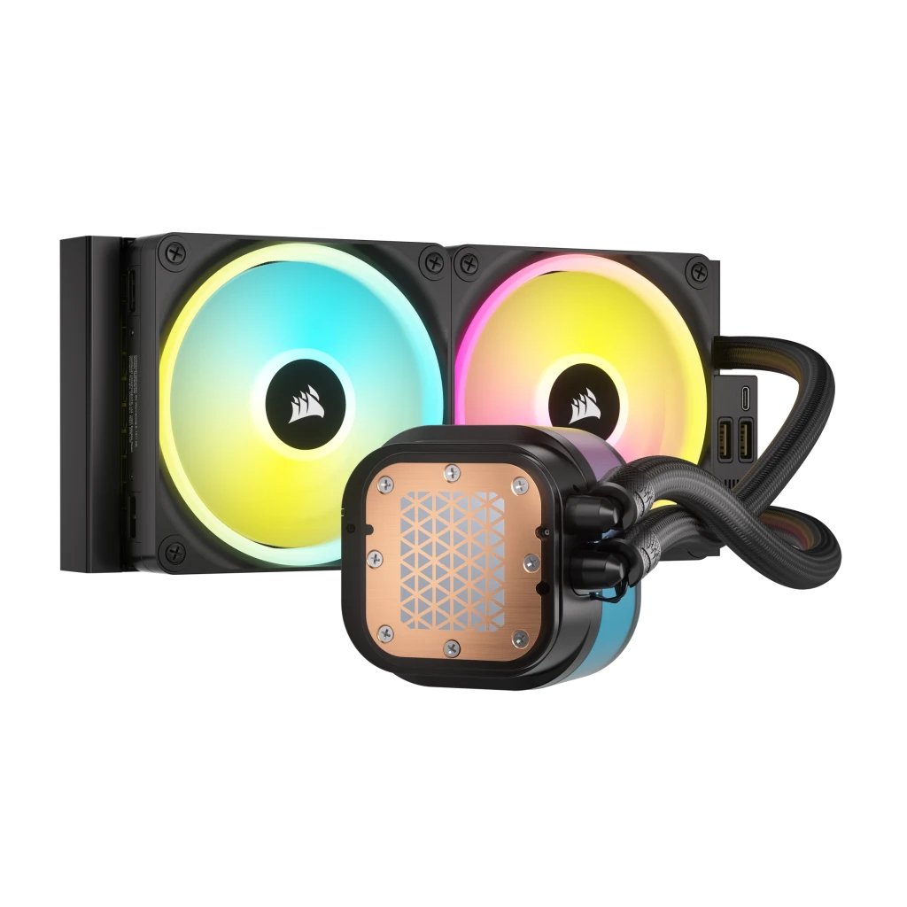 EAN 0840006665816 - Corsair H100I Procesador Kit de refrigeración líquida 12 cm Negro imagen 6