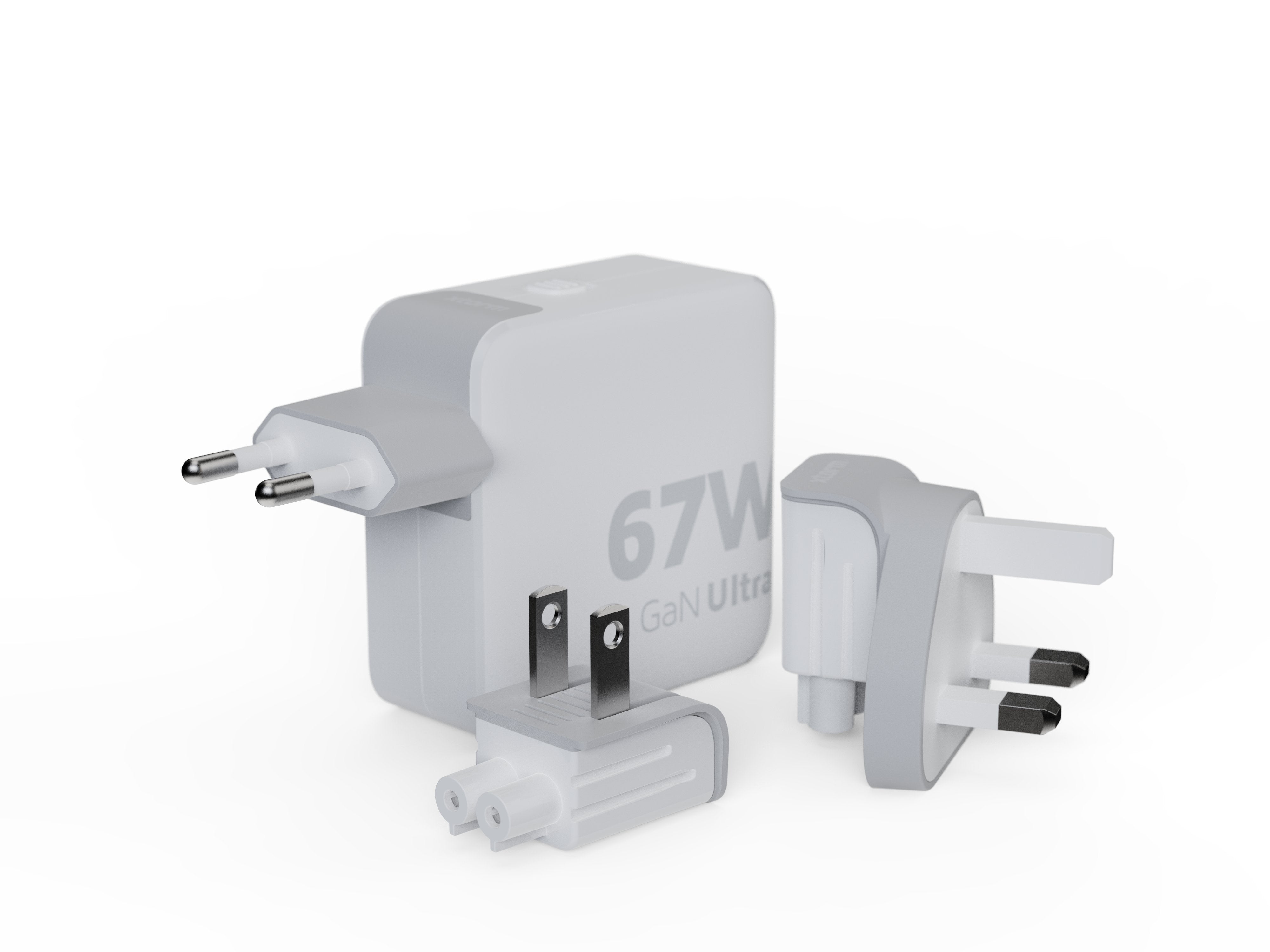 Cargador De Pared Universal Xtorm Xvc2067 2xusb Tipo-C + Cable Usb Tipo-C 67w