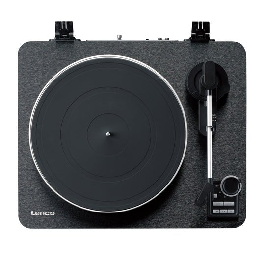 Tocadiscos Lenco Lbta-165bk De Tracción Por Correa Negro Automático