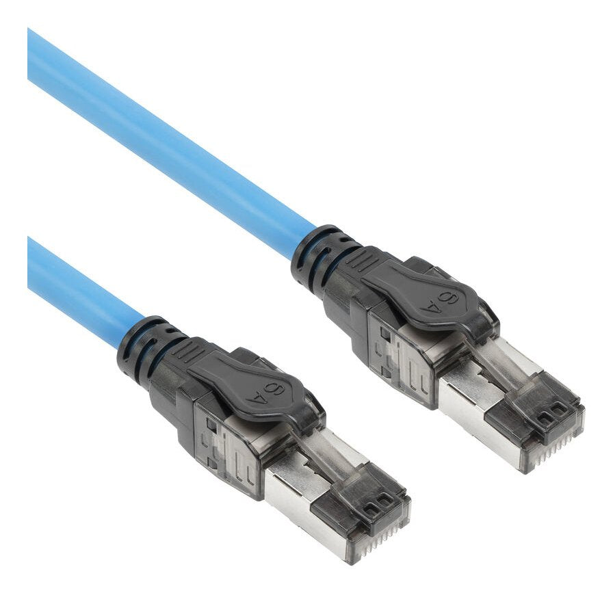 Morado 60 Meters S Ftp Cat6a B2ca Poe++ 100w Solid Prefab Installation Cable, Rj45 Male  Male