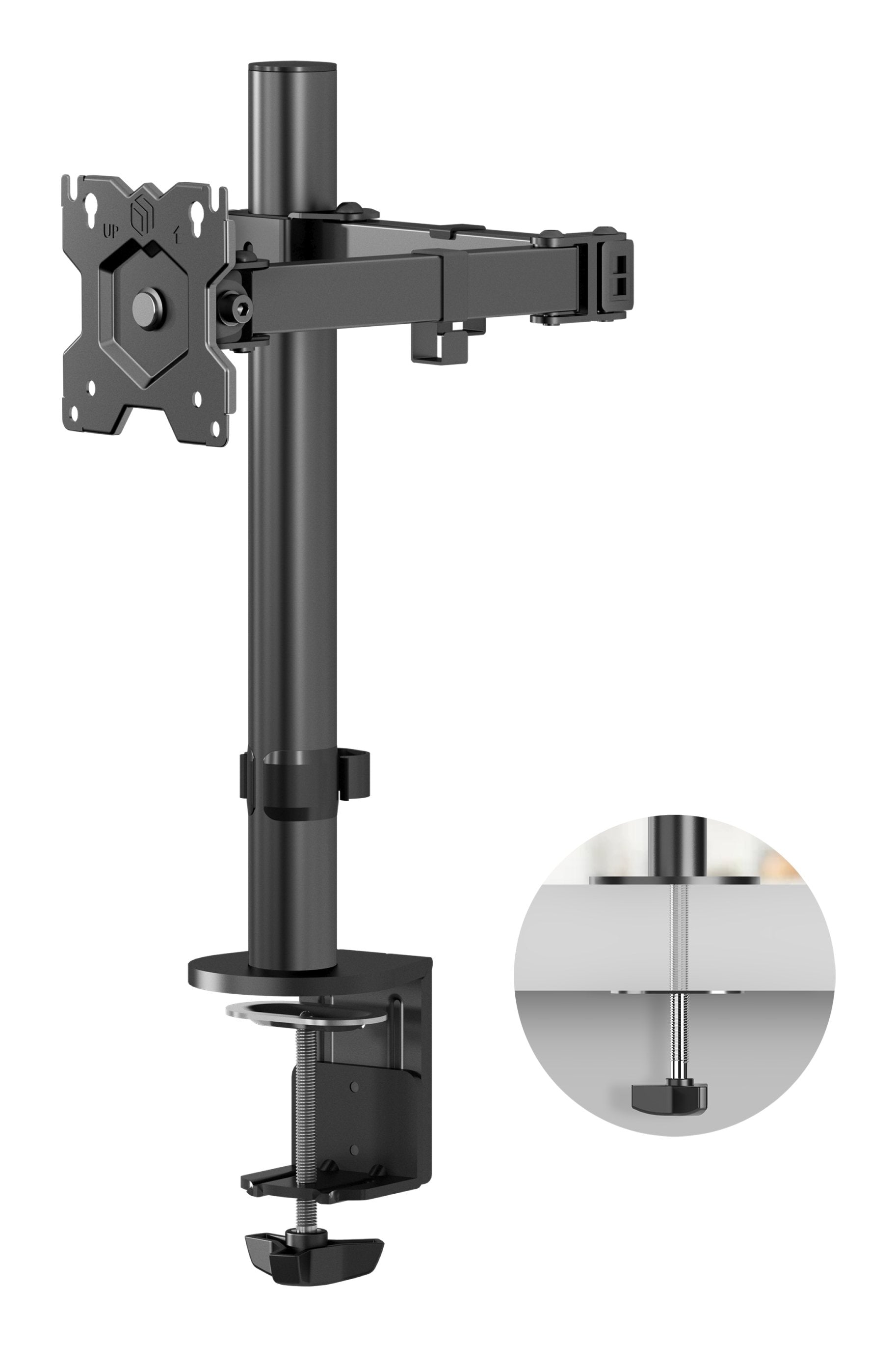 EAN 4603726156950 - ONKRON D121E-B soporte para monitor 86,4 cm (34") Escritorio Negro imagen 1