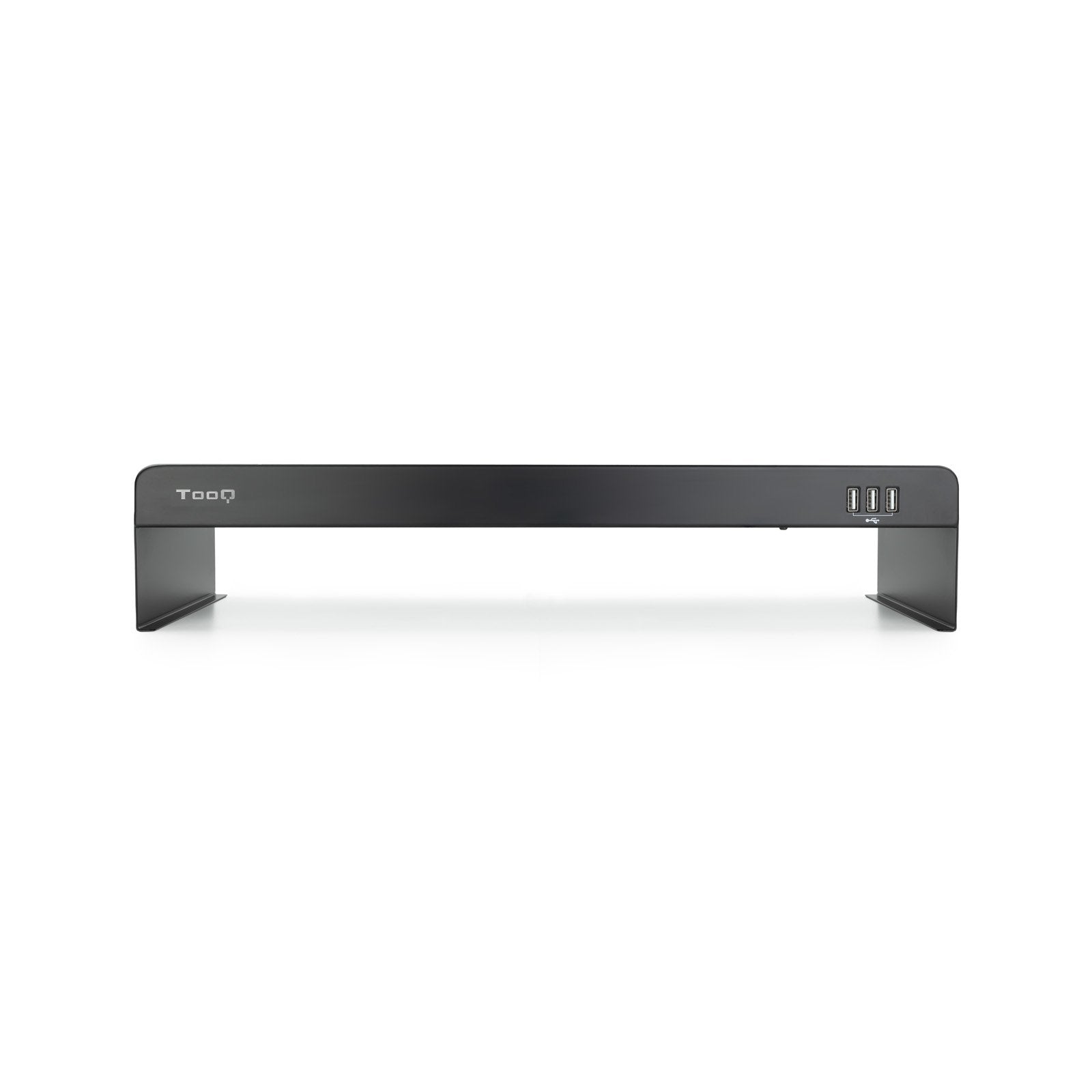 Tooq Soporte Elevador Para Monitor O Portatil - 3x Usb 2.0 - Peso Max. 20kg - Negro
