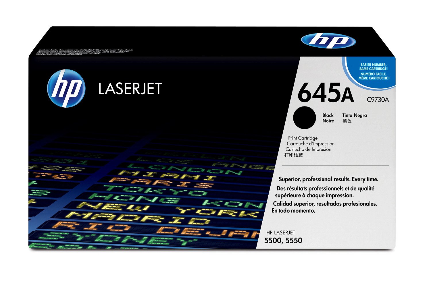 EAN 0088698445402 - HP 645A Black Original LaserJet Toner Cartridge cartucho de tóner 1 pieza(s) imagen 2