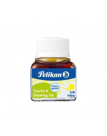 Pelikan Tinta China 523 10ml N.5 - Botella De 10ml - Resistente Al Agua - Ideal Para Dibujo Y Caligrafia - Color