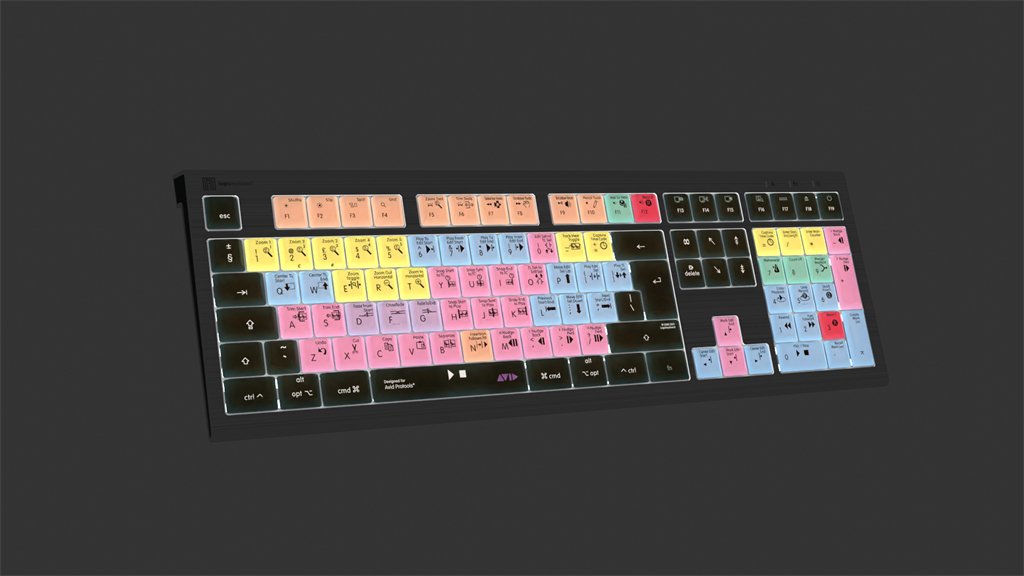Logickeyboard Avid Pro Tools Astra 2 Uk (Mac)
