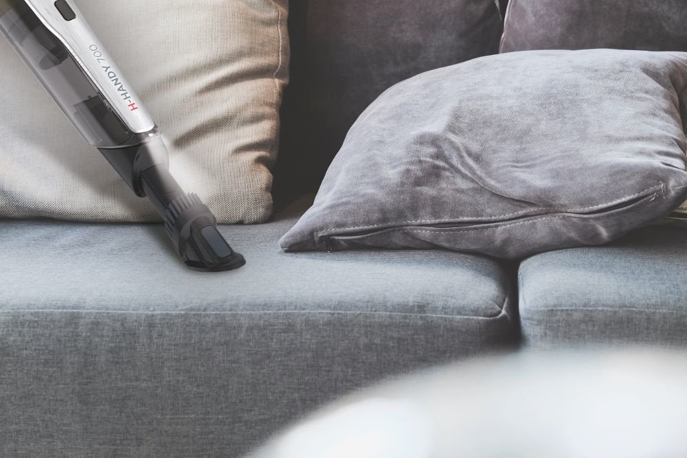 EAN 8059019009834 - Hoover H-HANDY 700 Express HH710T 011 aspiradora de mano Titanio Sin bolsa imagen 12