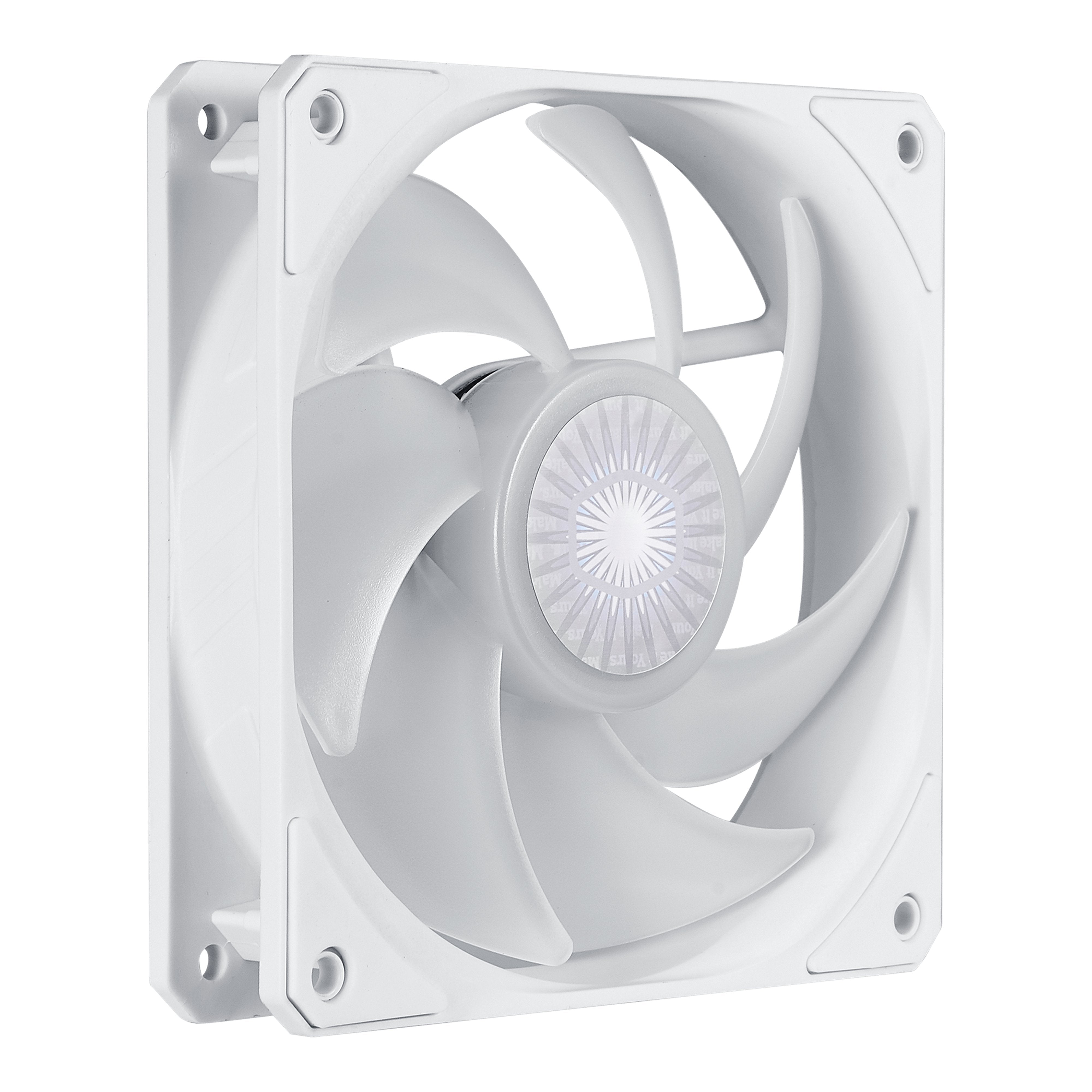 Vent 120x120 Coolermaster Sickleflow120 Argb Wh X3 Blanco/Pack 3 Uds/1800 Rpm/Pwm Mfx-B2dw-183pa-R1