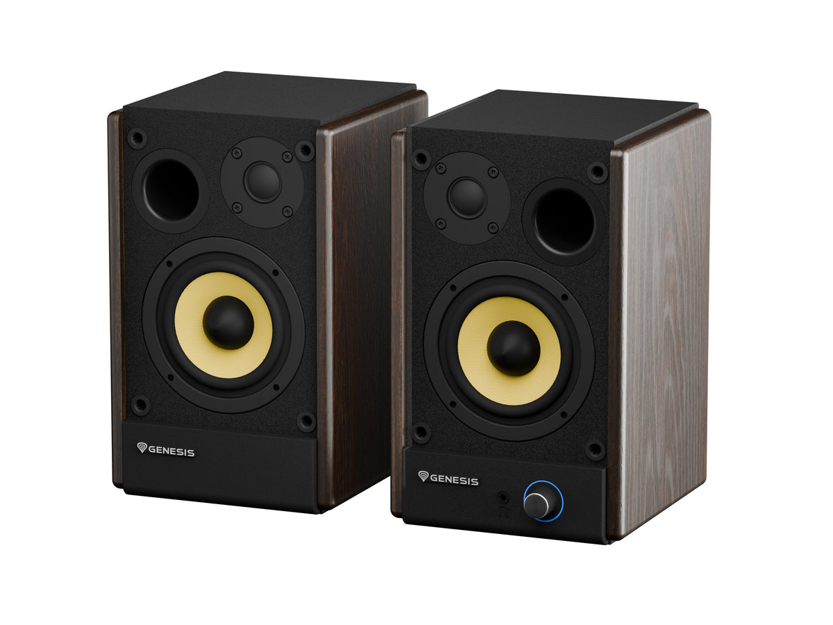 Genesis Arsen 402bt 2.0 Speakers, Brown
